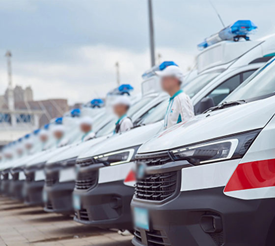 托克托县服务车队展示